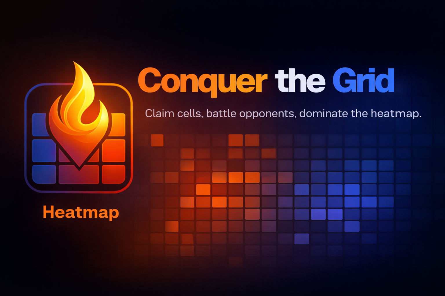 Multiplayer Territory Control Browser Game | Heatmap